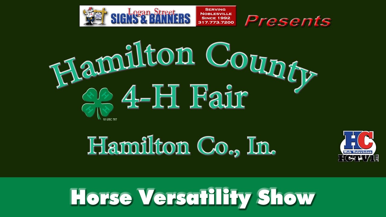 2023 Hamilton County 4H Fair Horse and Pony Versatility Show Total