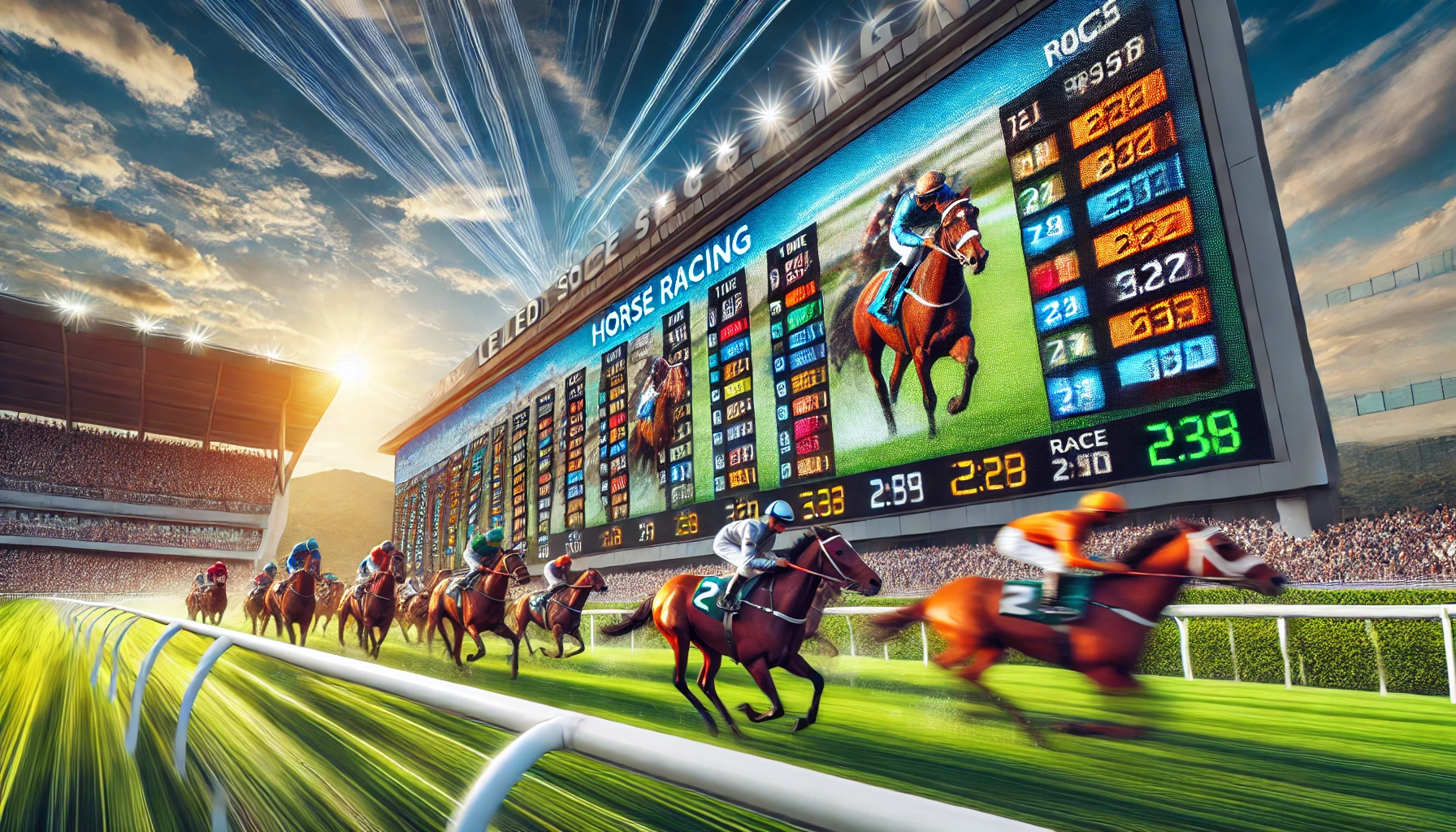 How LED Scoreboards Bring Clarity & Excitement to Horse Racing Events ...