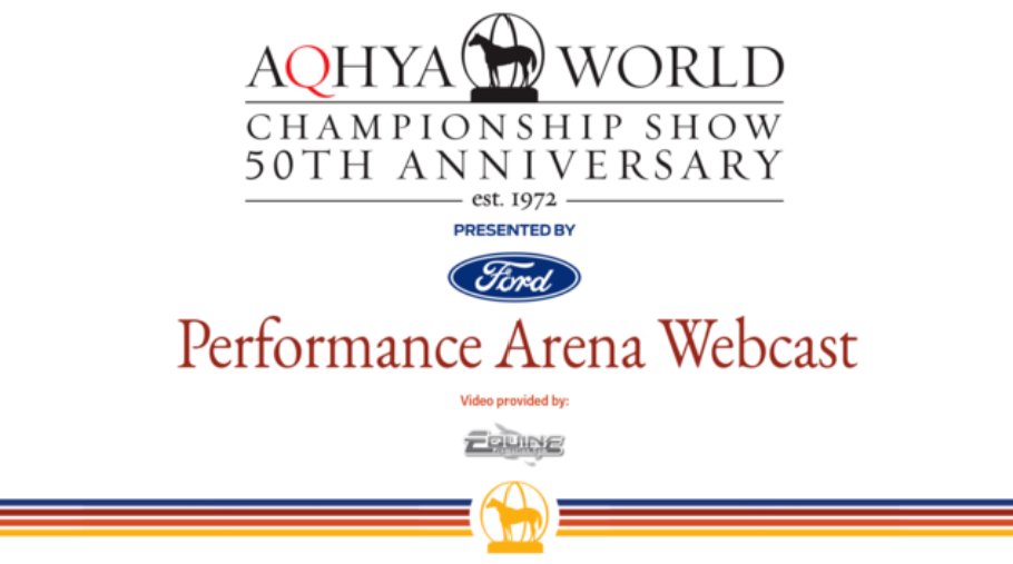 2022 AQHYA World Show Performance Arena LIVE Total Horse Channel