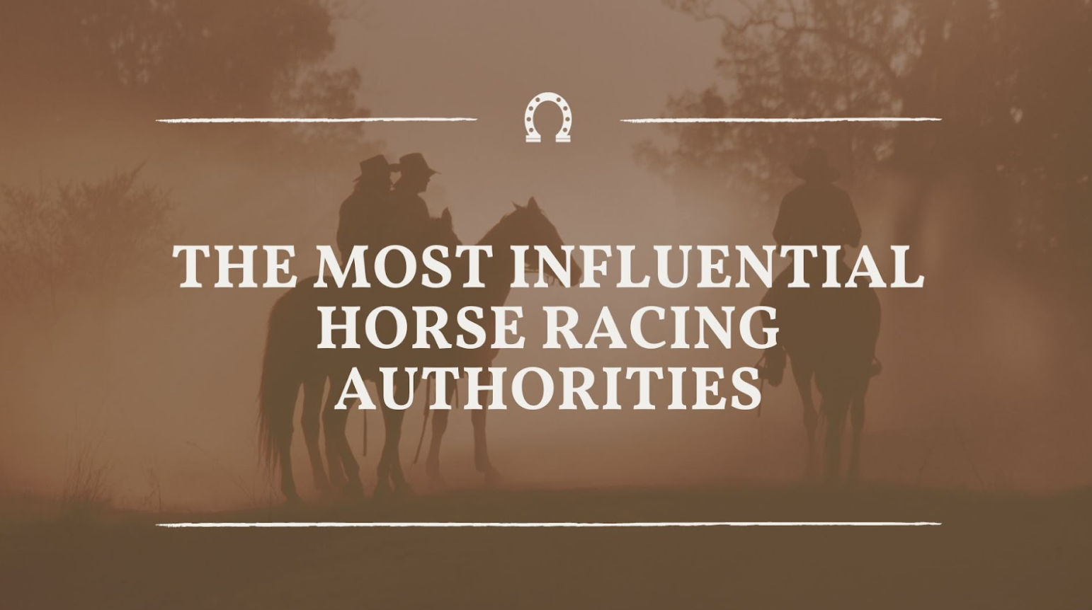 The Most Influential Horse Racing Authorities Total Horse Channel