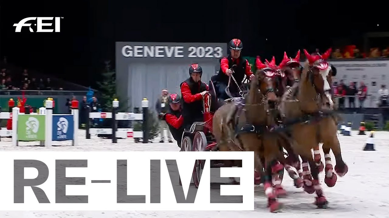 Competition 2 FEI Driving World Cup™ 20232024 Geneva Total Horse Channel Equestrian TV