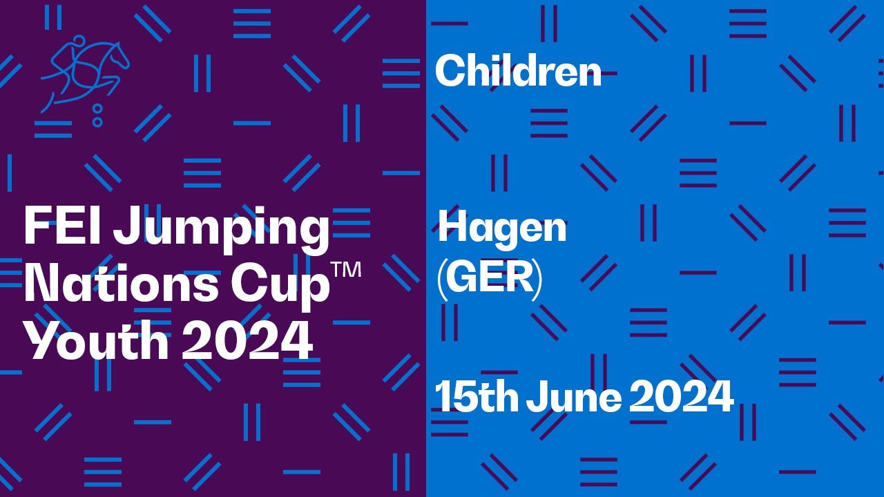 🔴 LIVE Children FEI Jumping Nations Cup™ Youth 2024 Hagen (GER