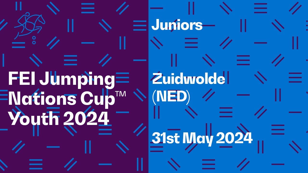 🔴 LIVE Juniors FEI Jumping Nations Cup™ Youth 2024 Zuidwolde (NED