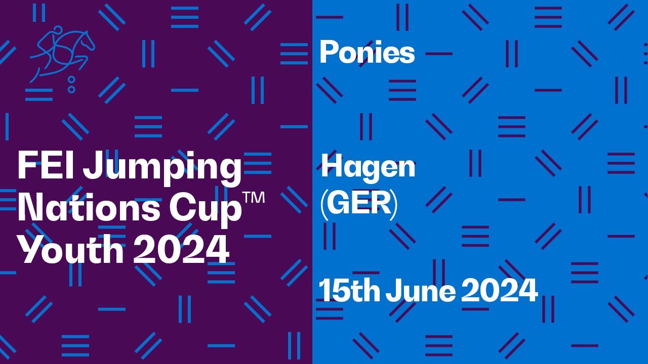 🔴 LIVE Ponies FEI Jumping Nations Cup™ Youth 2024 Hagen (GER