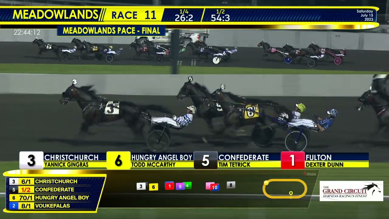 Meadowlands Pace Final July 15th, 2023 Race 11 Total Horse