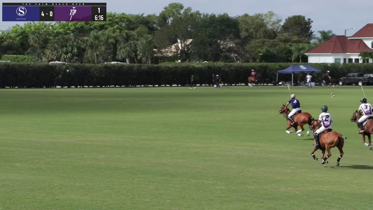 Polo WPL Palm Beach Open Senvest vs Travieso Total Horse Channel